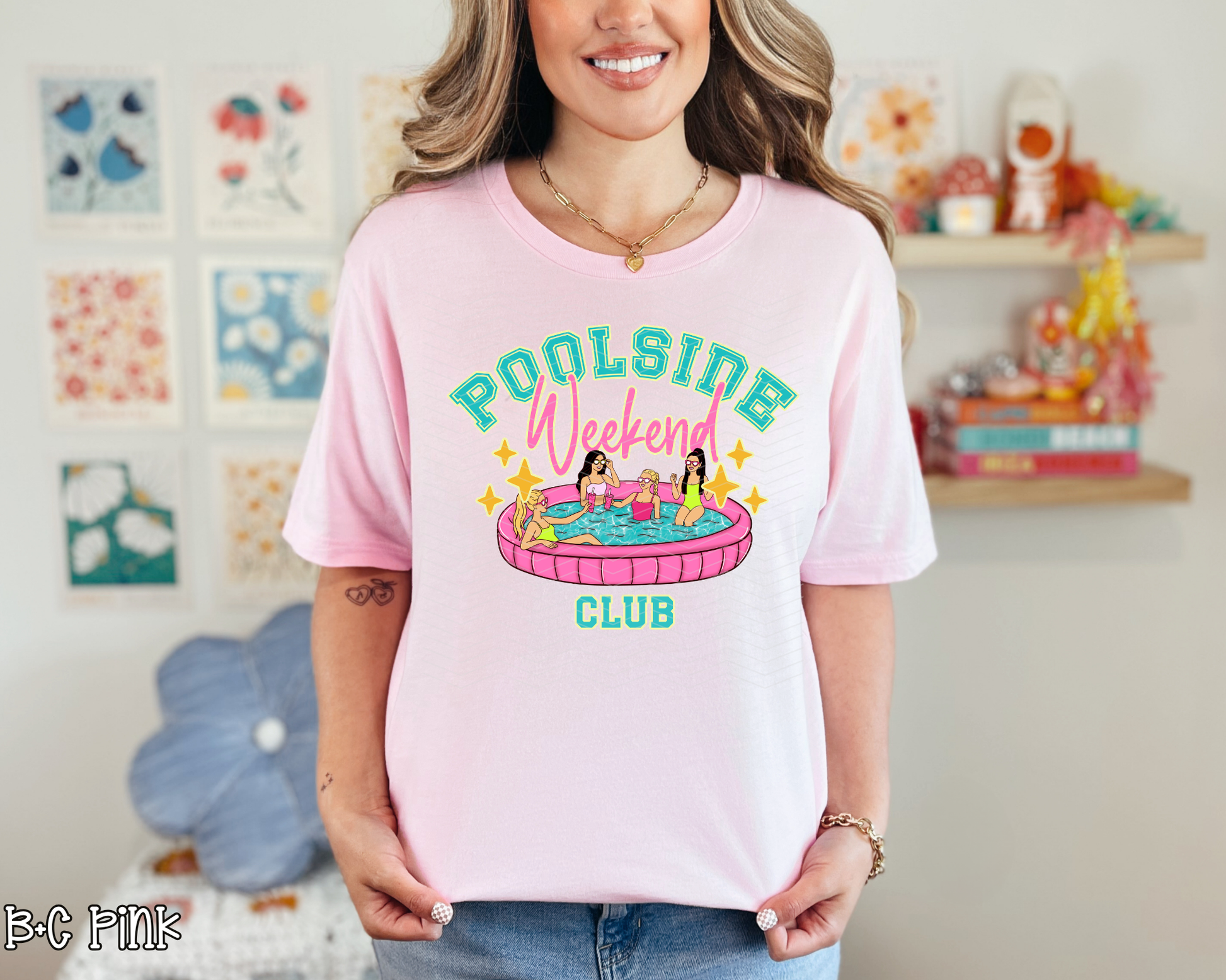 Poolside Weekend Club DTF TRANSFER
