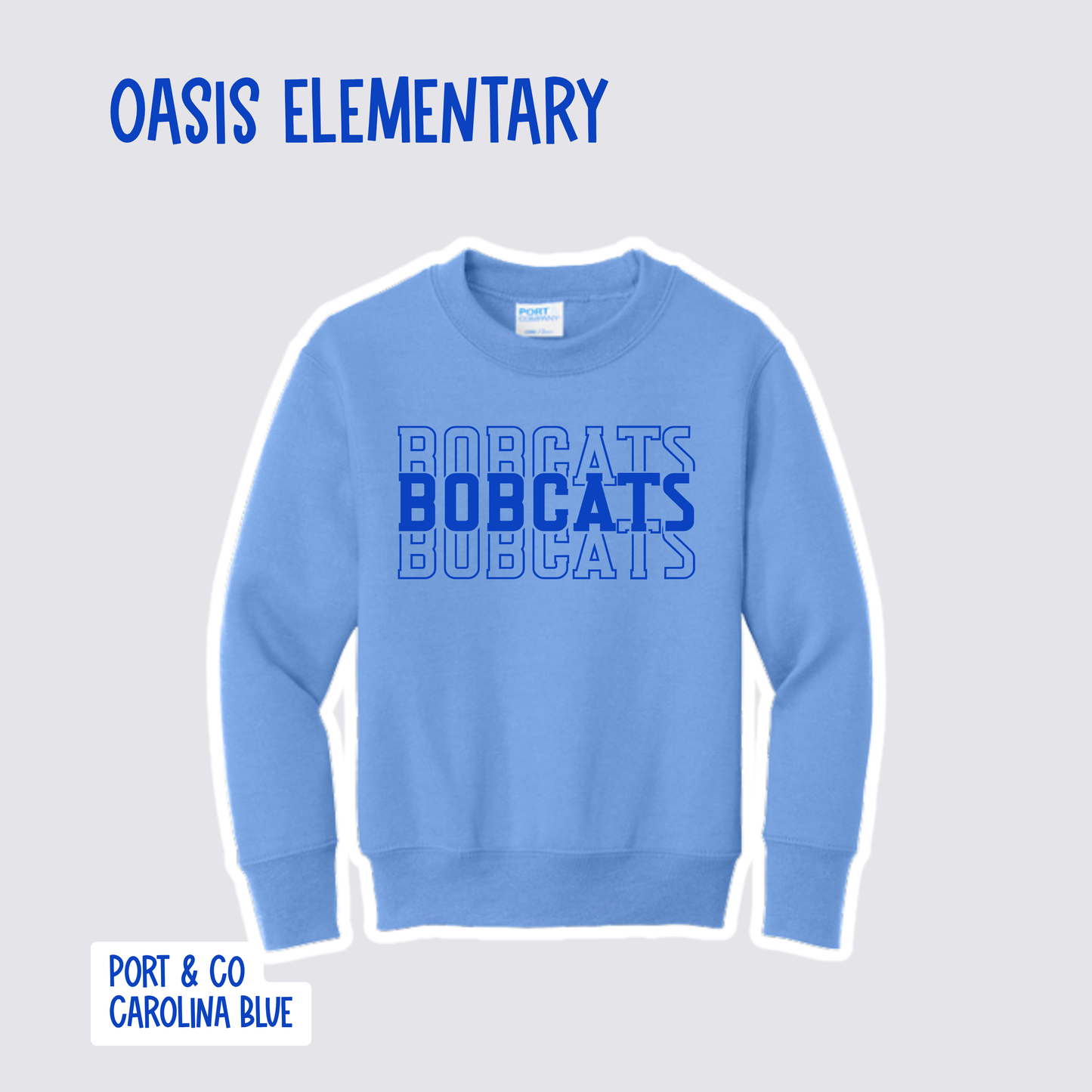 OASIS ELEMENTARY - YOUTH Crewneck Sweatshirt