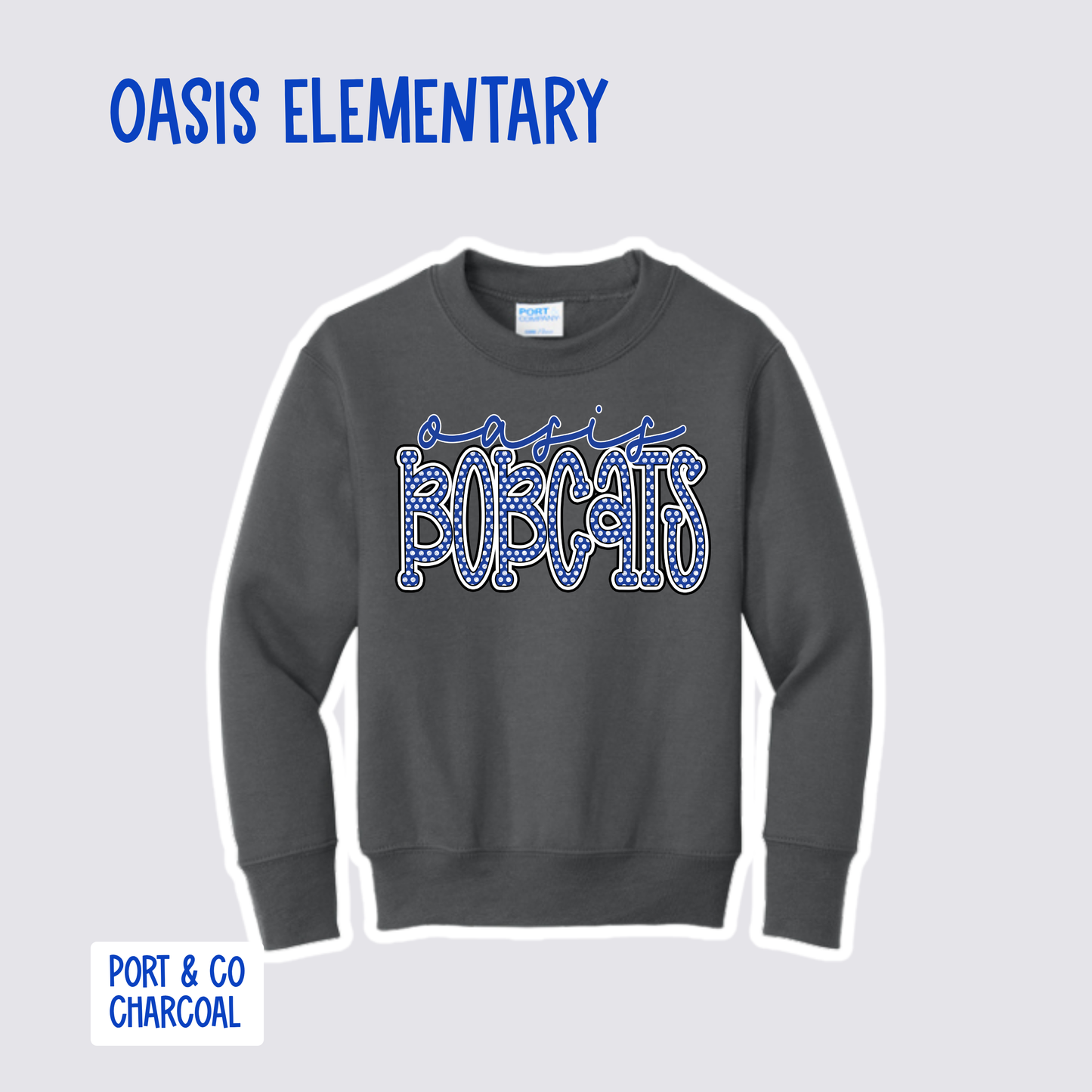 OASIS ELEMENTARY - YOUTH Crewneck Sweatshirt