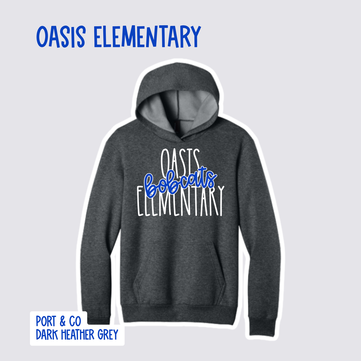 OASIS ELEMENTARY - ADULT Hoodies