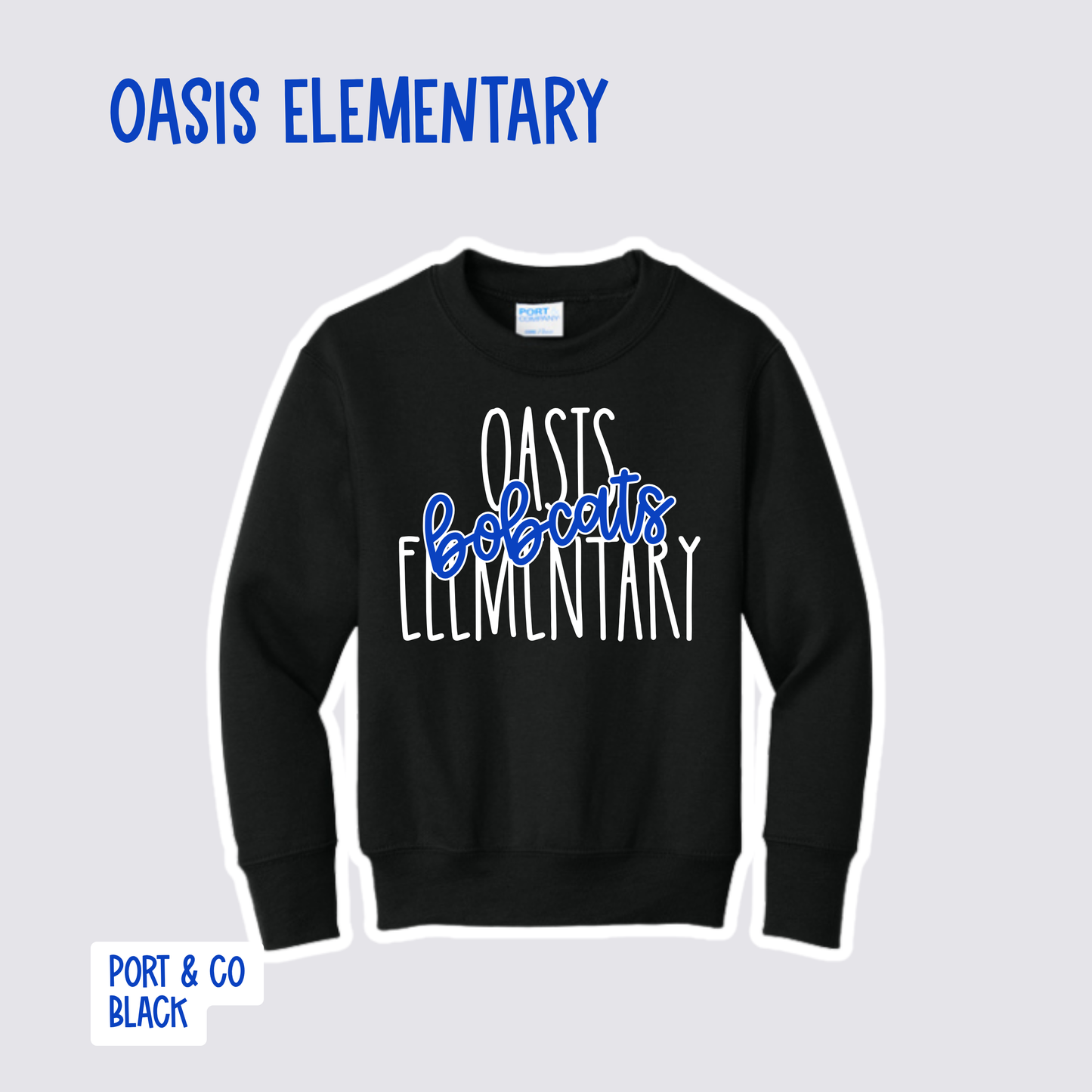 OASIS ELEMENTARY - YOUTH Crewneck Sweatshirt