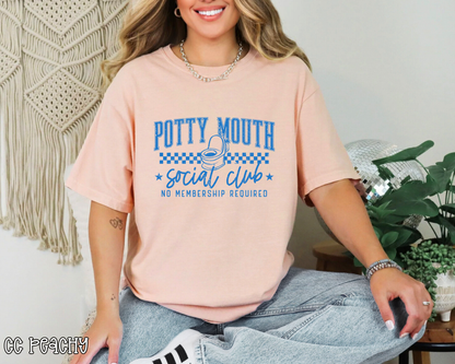 Potty Mouth Social Club DTF TRANSFER