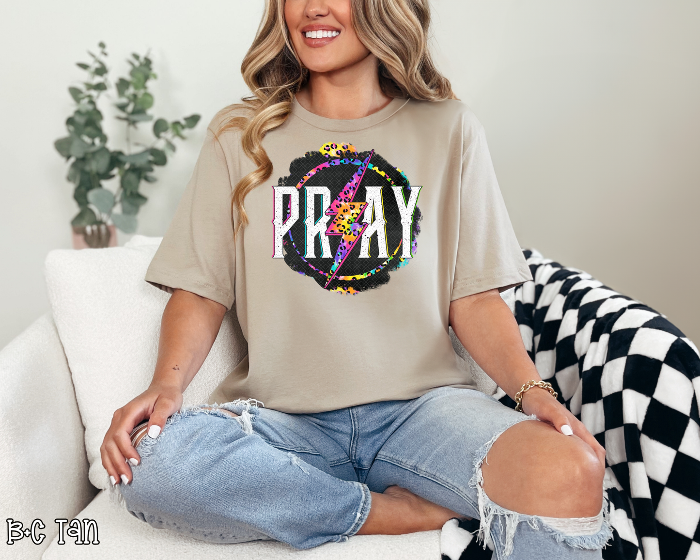 Pray Rainbow Lightning