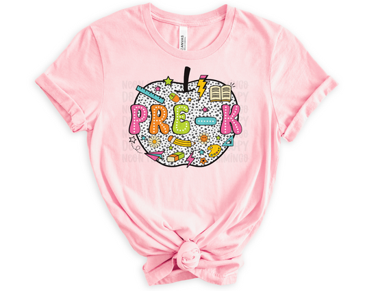 Pre-K Apple Dalmatian Dots