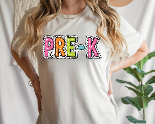 Pre-K Dalmatian Dots