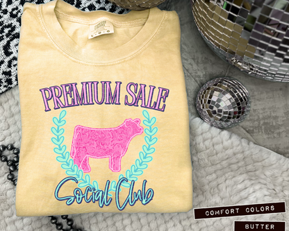 Premium Sale Social Club Cow DTF TRANSFER