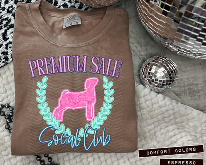 Premium Sale Social Club Goat DTF TRANSFER