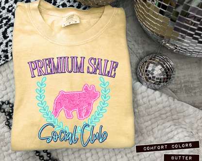 Premium Sale Social Club Pig DTF TRANSFER
