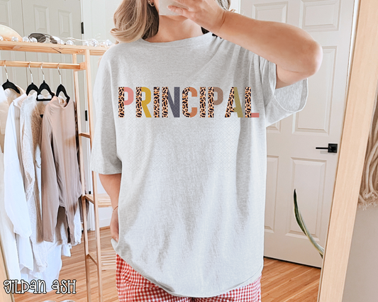 Principal Half Leopard DTF TRANSFER