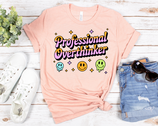Professional Overthinker DTF TRANSFER