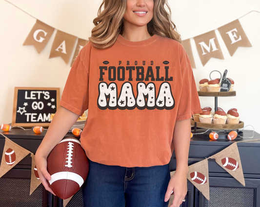 Proud Football Mama DTF TRANSFER