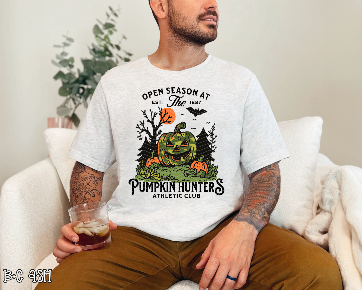 Pumpkin Hunters Athletic Club DTF TRANSFER