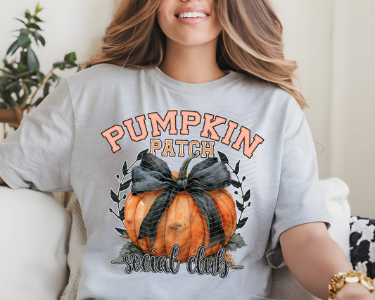 Pumpkin Patch Social Club DTF TRANSFER