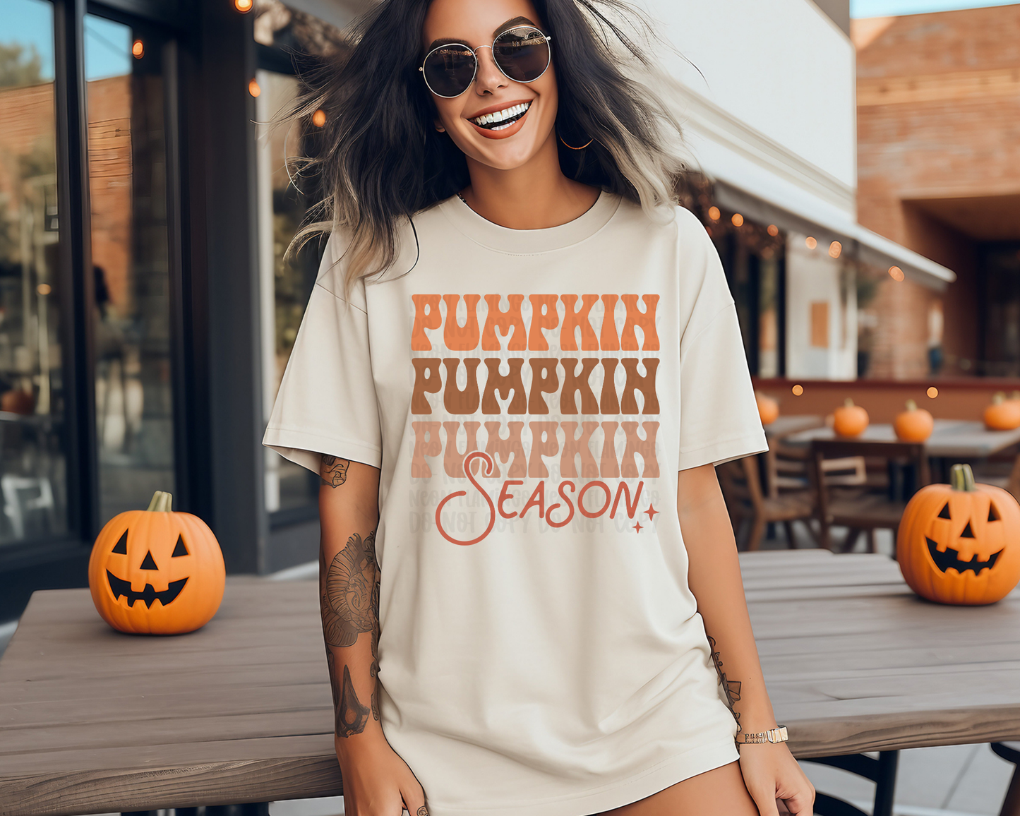 Pumpkin Season DTF TRANSFER