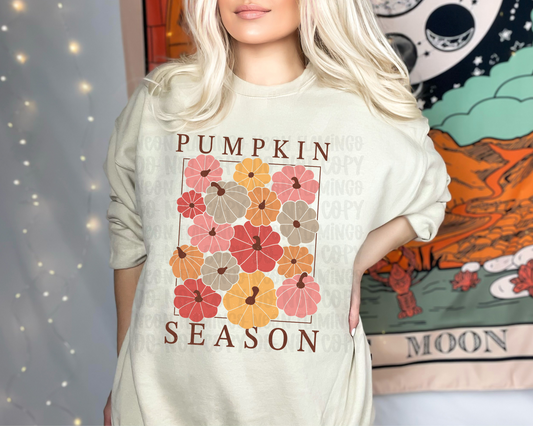 Pumpkin Season black checkered bow