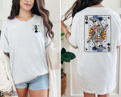 Queen of Spades DTF TRANSFER