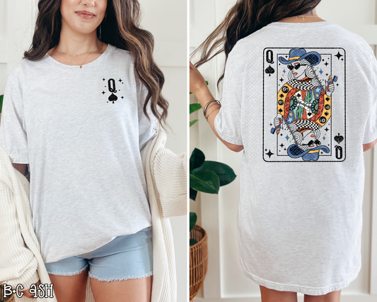 Queen of Spades DTF TRANSFER