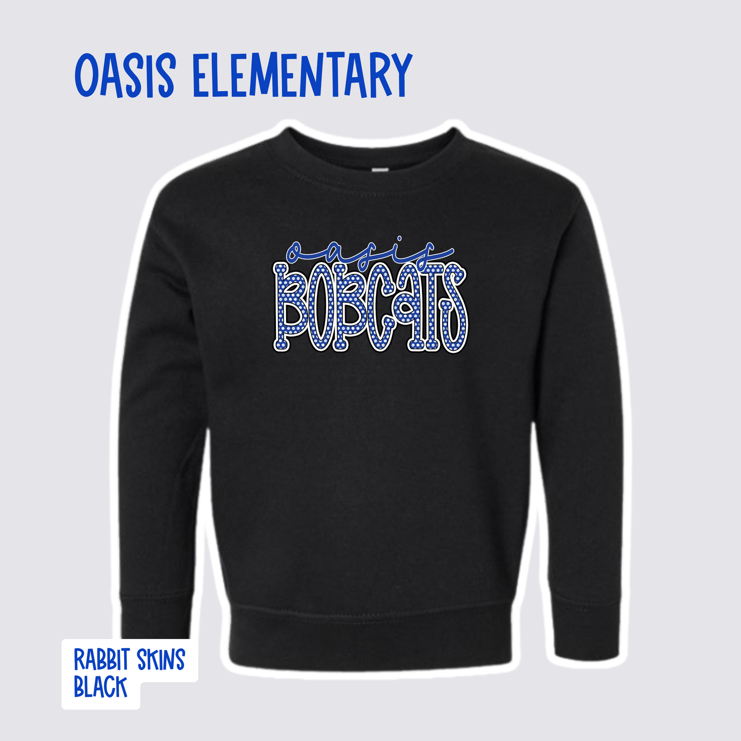 OASIS ELEMENTARY - TODDLER Crewneck Sweatshirts