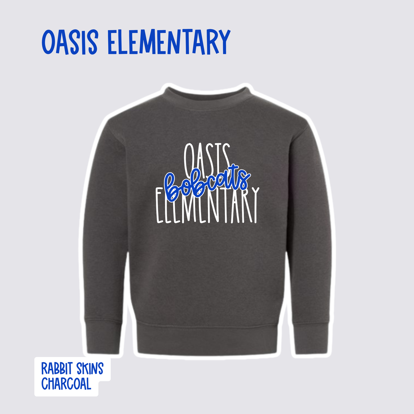 OASIS ELEMENTARY - TODDLER Crewneck Sweatshirts