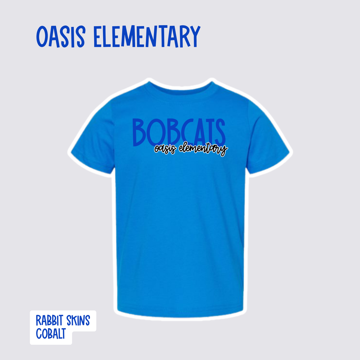 OASIS ELEMENTARY - TODDLER Softstyle Short Sleeve Tees
