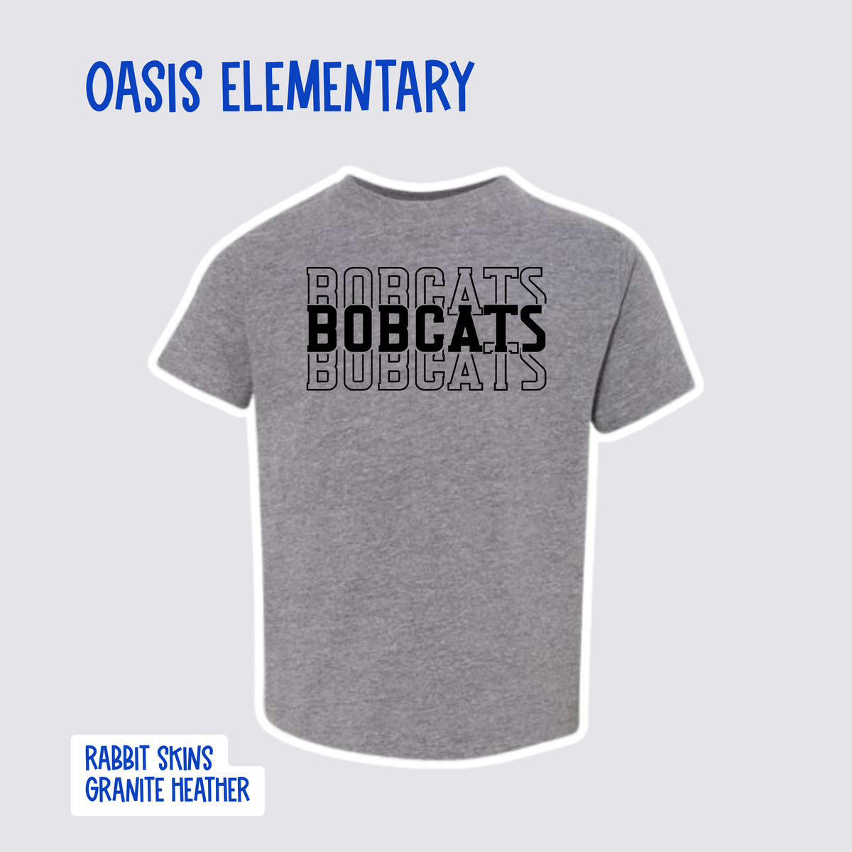 OASIS ELEMENTARY - TODDLER Softstyle Short Sleeve Tees
