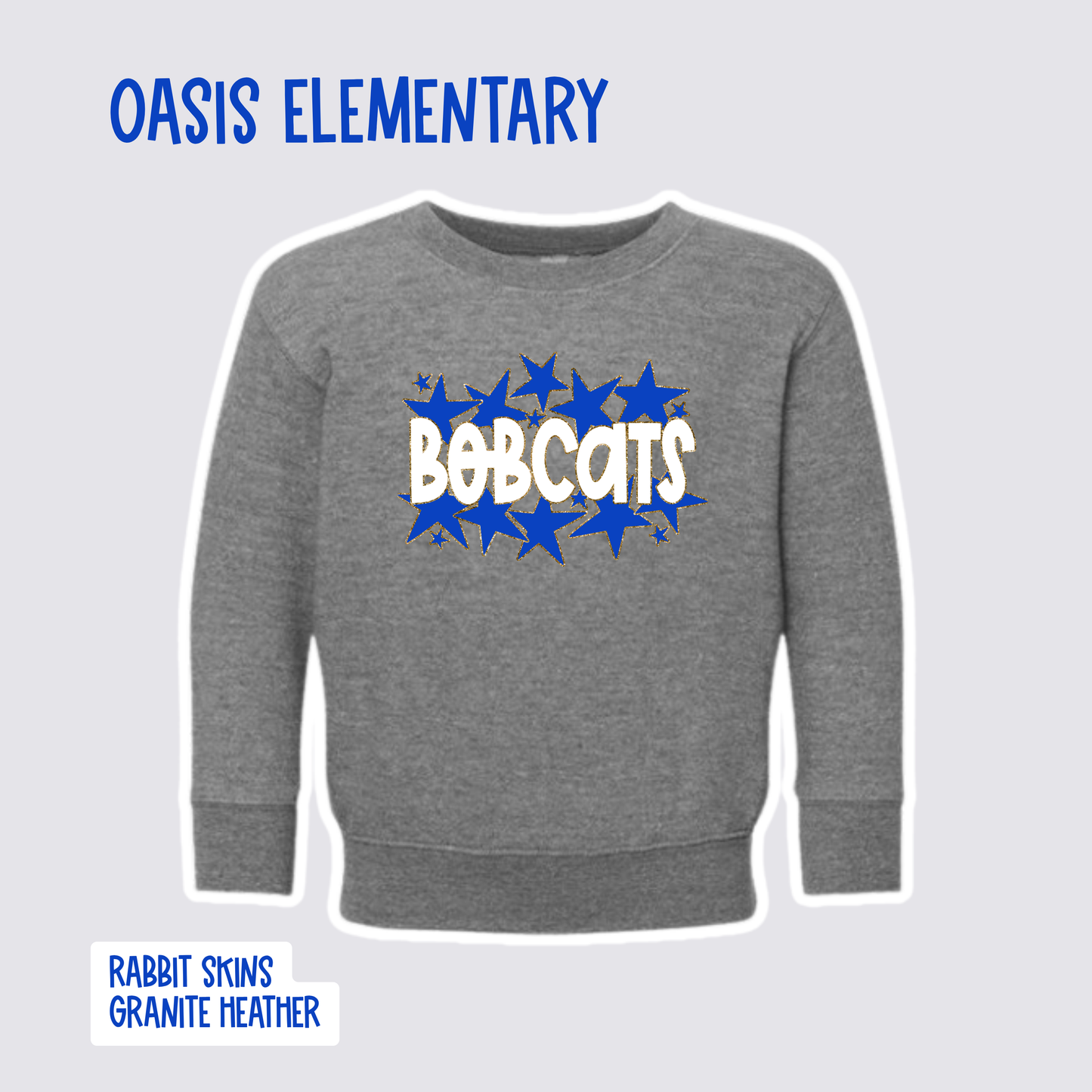 OASIS ELEMENTARY - TODDLER Crewneck Sweatshirts