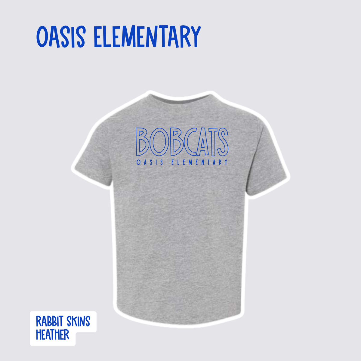 OASIS ELEMENTARY - TODDLER Softstyle Short Sleeve Tees