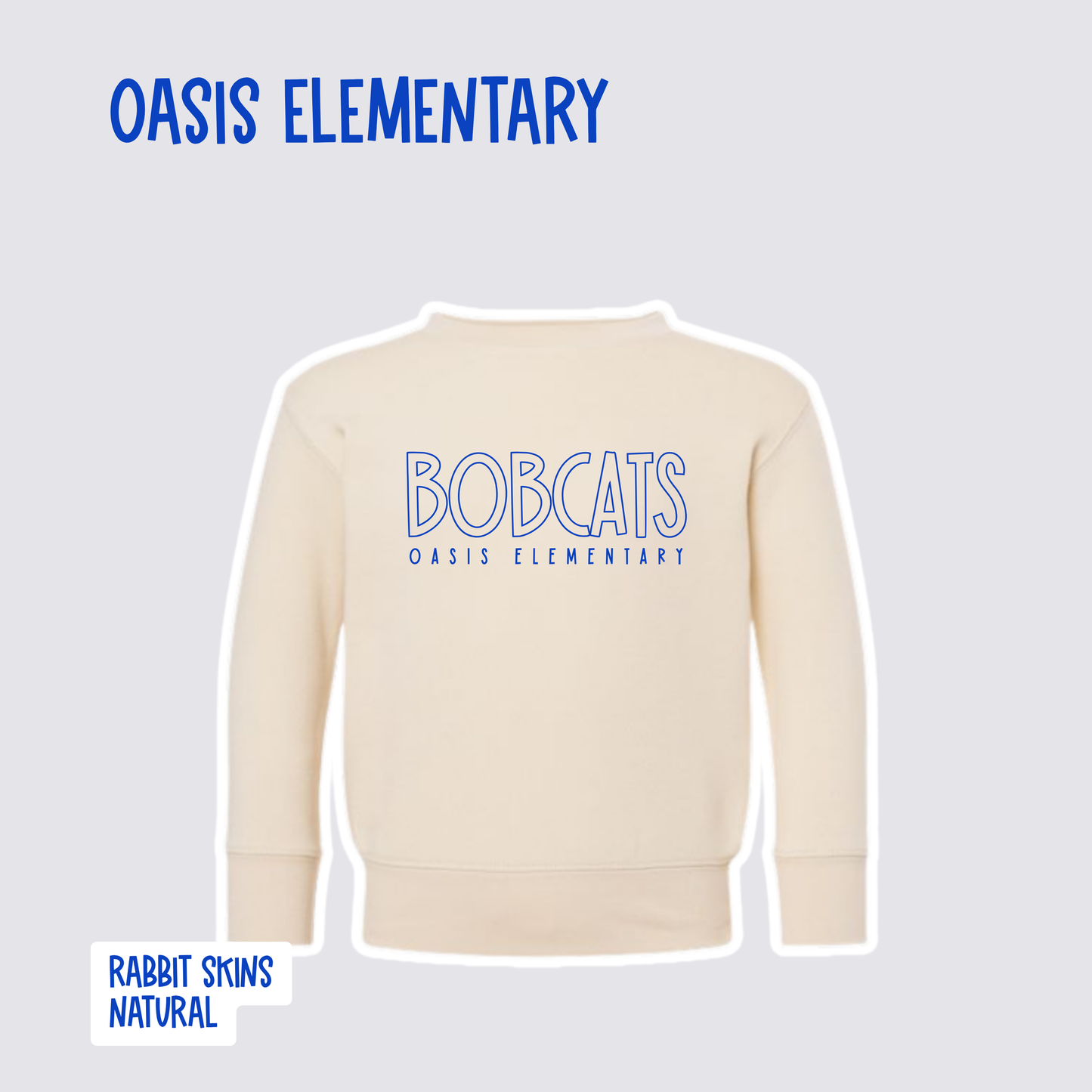OASIS ELEMENTARY - TODDLER Crewneck Sweatshirts
