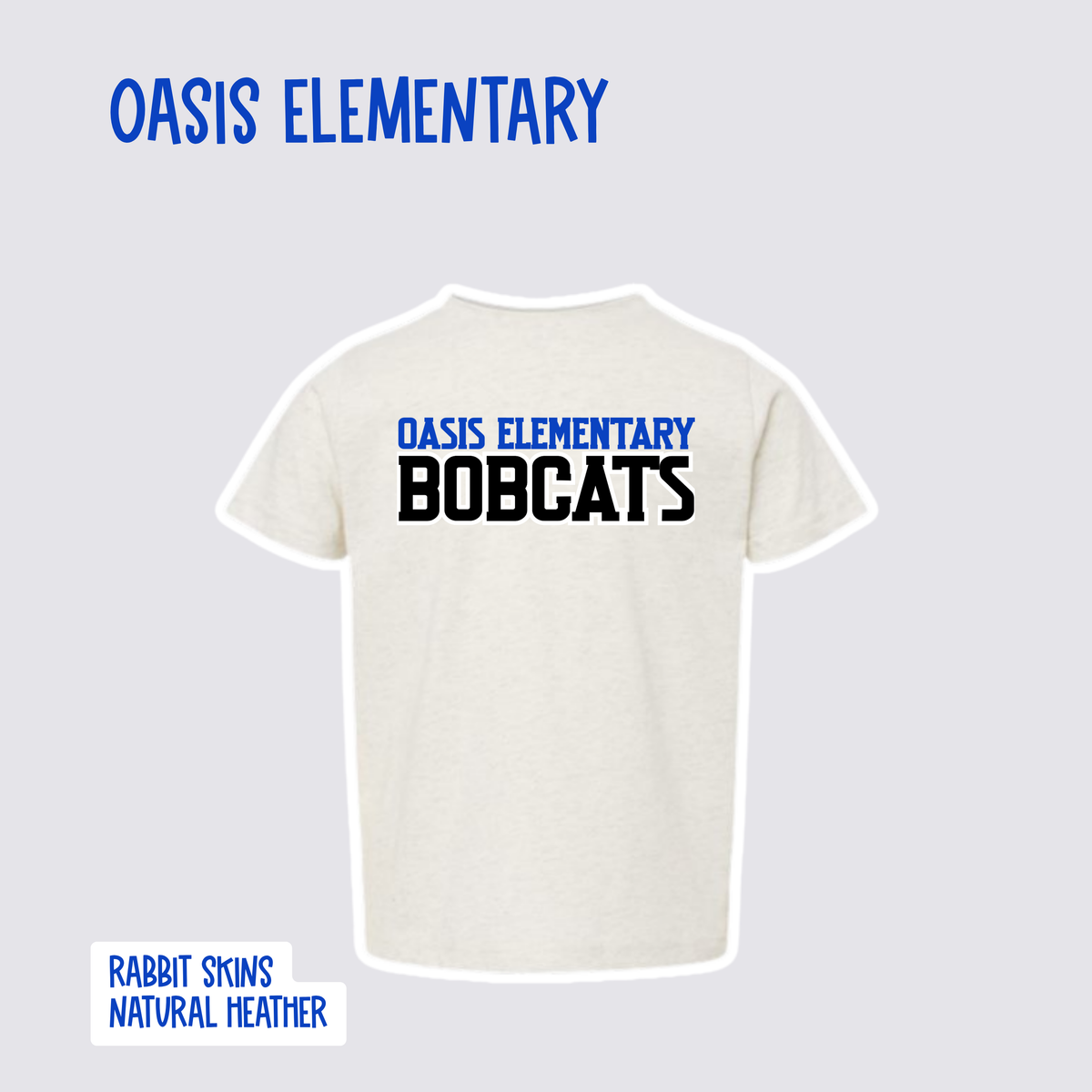 OASIS ELEMENTARY - TODDLER Softstyle Short Sleeve Tees