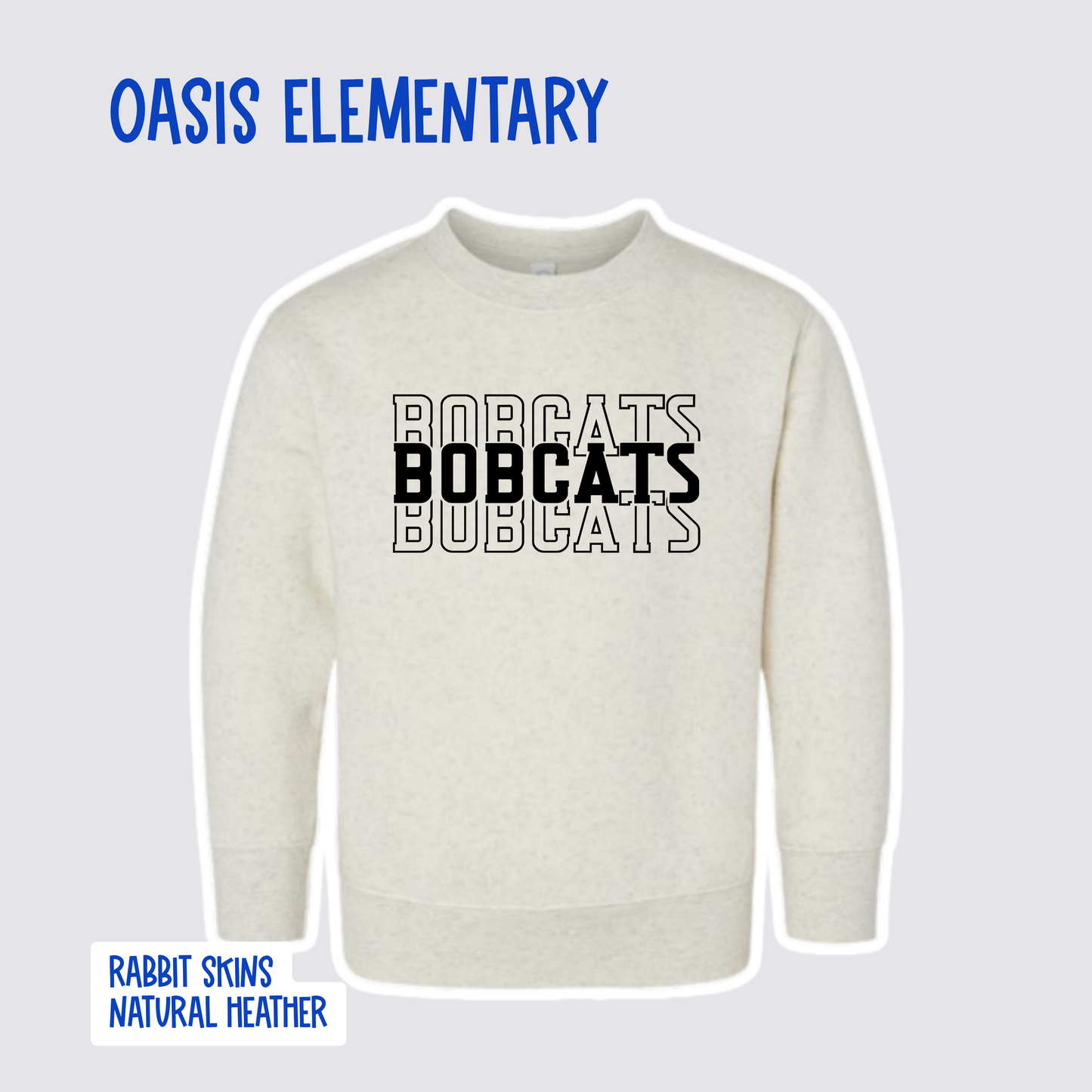 OASIS ELEMENTARY - TODDLER Crewneck Sweatshirts