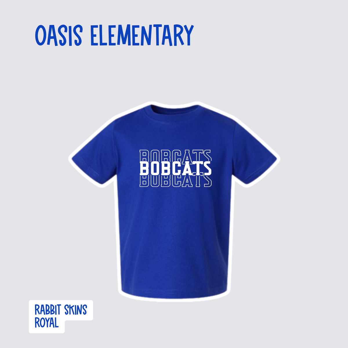 OASIS ELEMENTARY - TODDLER Softstyle Short Sleeve Tees