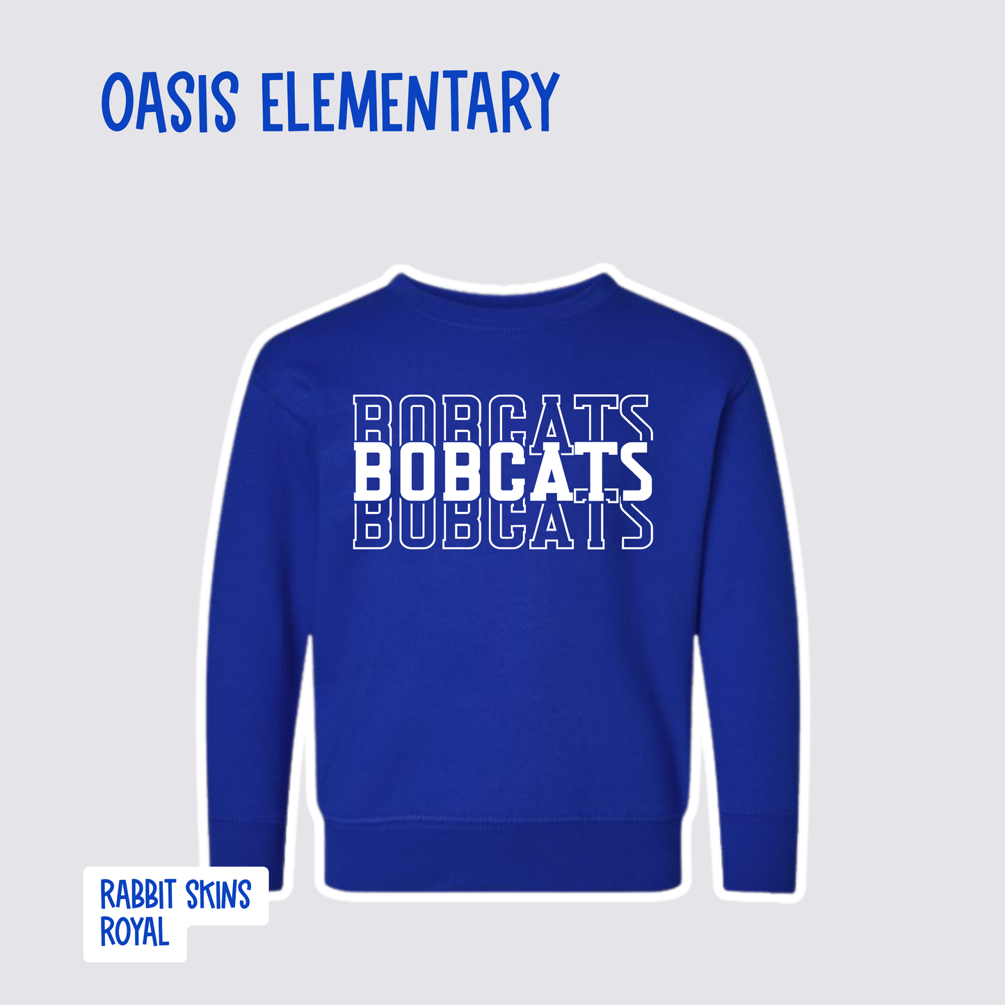 OASIS ELEMENTARY - TODDLER Crewneck Sweatshirts