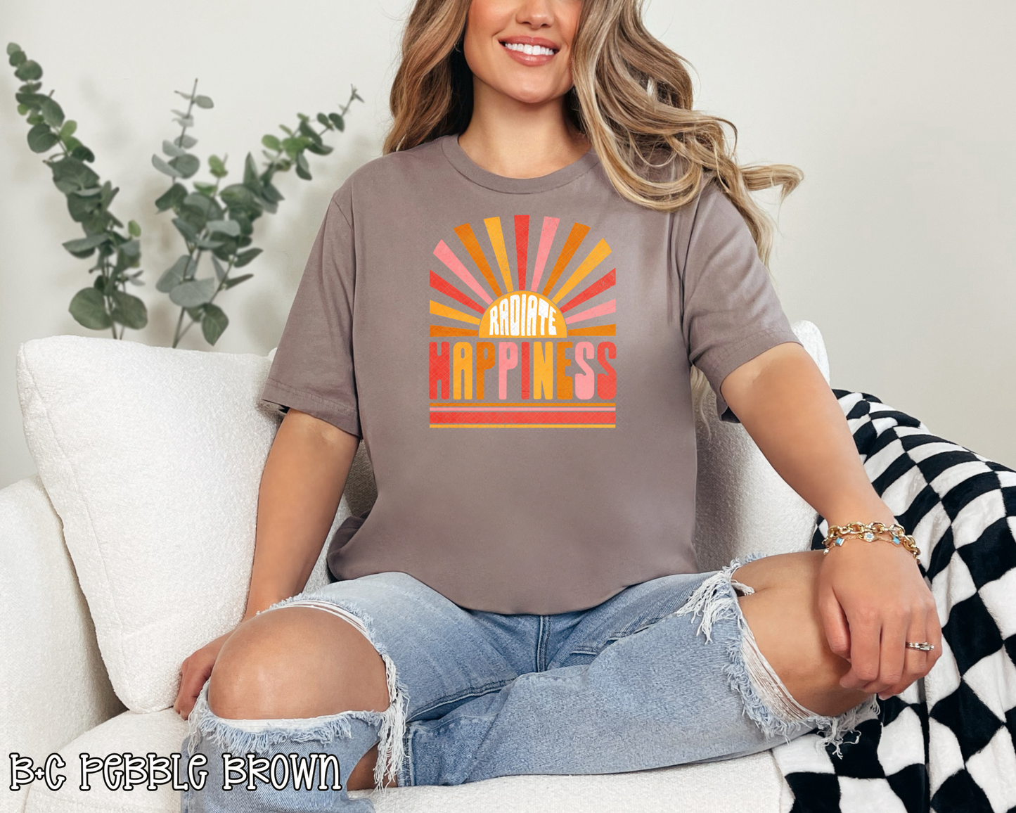 Radiate Happiness DTF TRANSFER