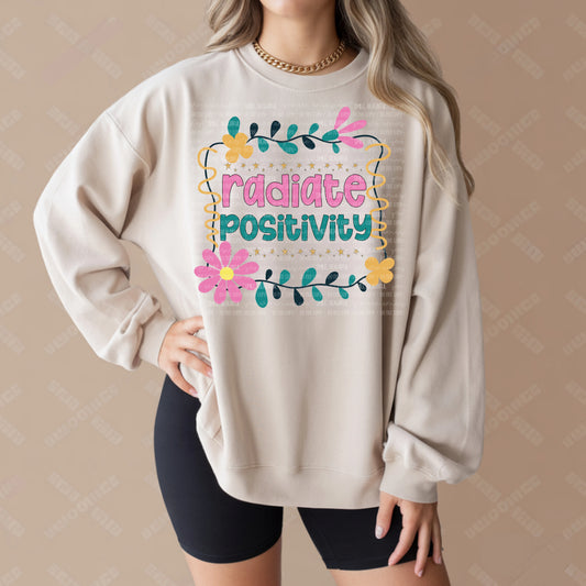 Radiate Positivity DTF TRANSFER