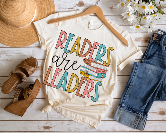 Readers Are Leaders Leopard DTF TRANSFER