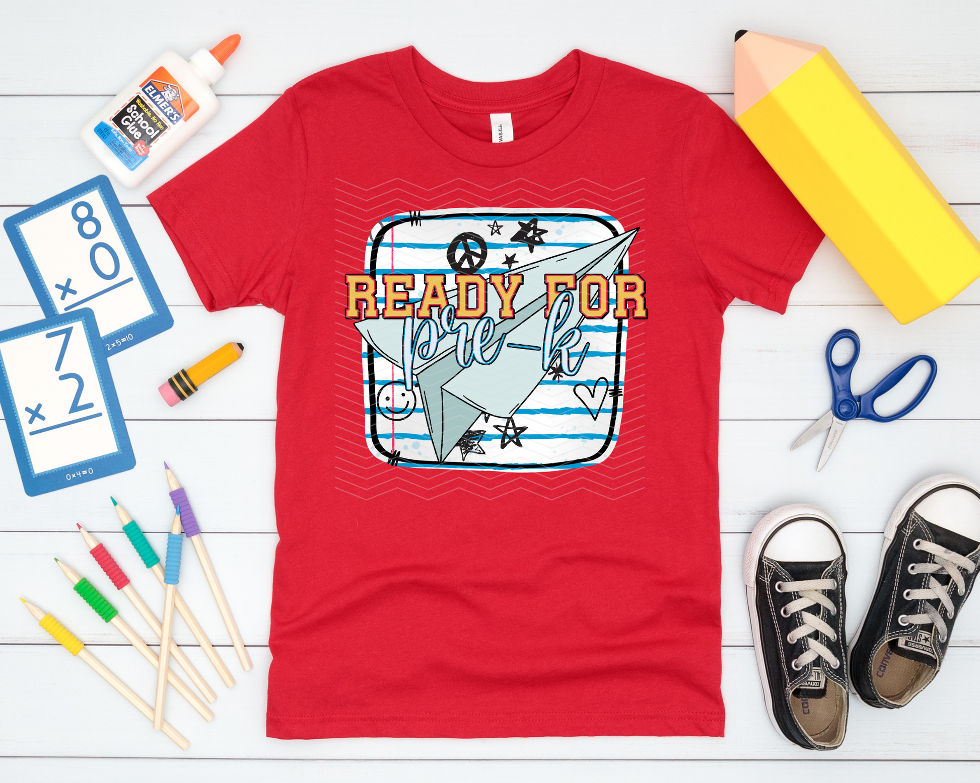 Ready For Pre-K AIrplane DTF TRANSFER