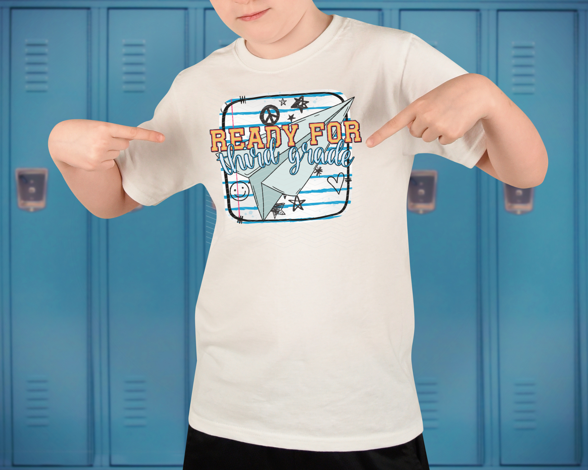 Ready For Third Grade Airplane DTF TRANSFER
