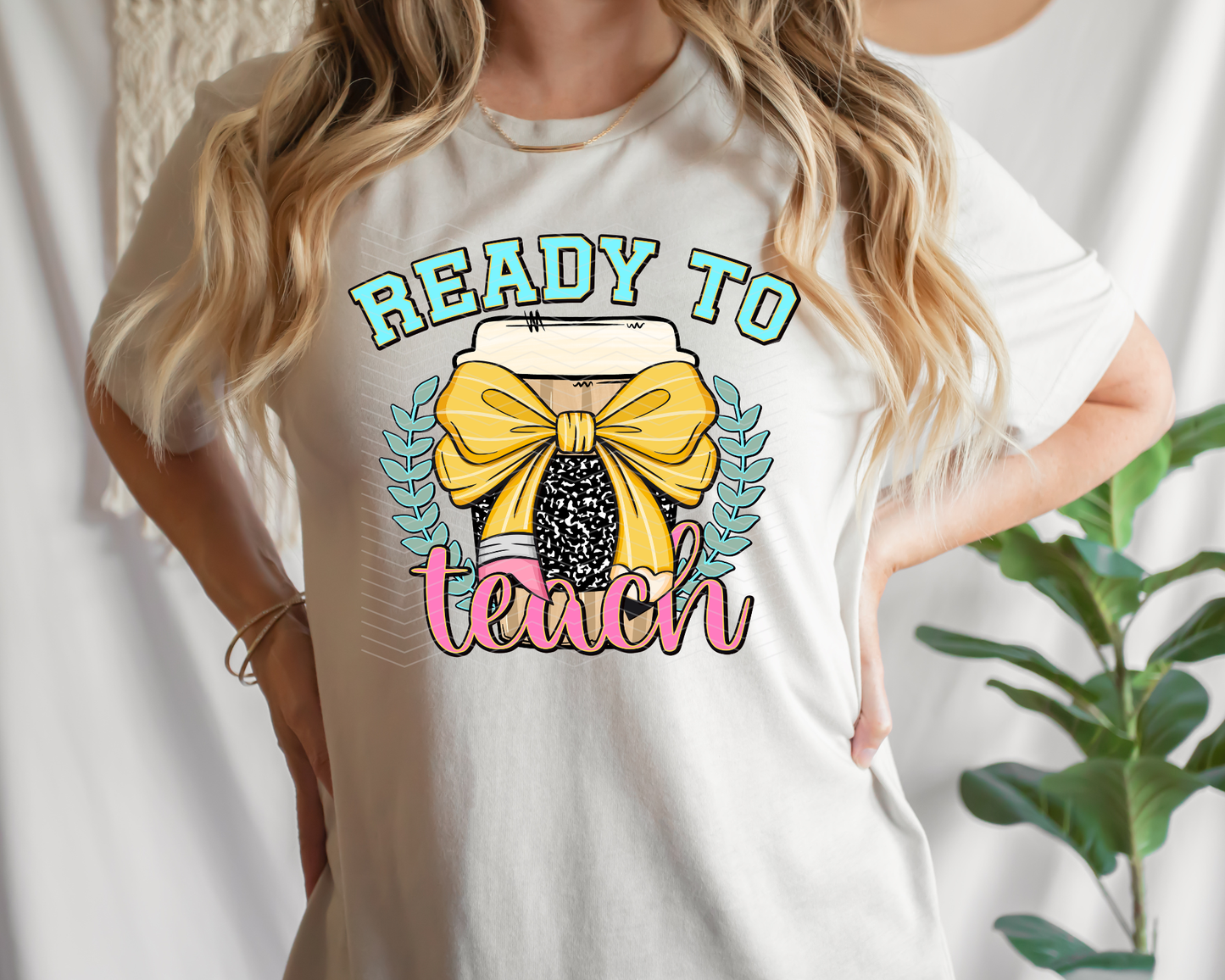 Ready to Teach Coquette Pencil DTF TRANSFER