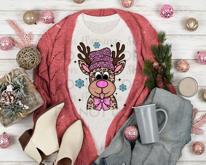Reindeer Girl Leopard