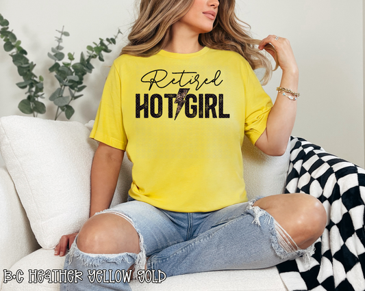 Retired Hot Girl DTF TRANSFER