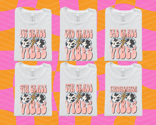 Retro Cow Print Shades Grades DTF TRANSFER