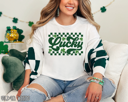 Retro Lucky | 2 Colors | DTF TRANSFER