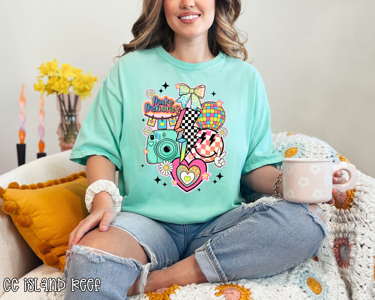 Retro Photography Collage Polaroid DTF TRANSFER