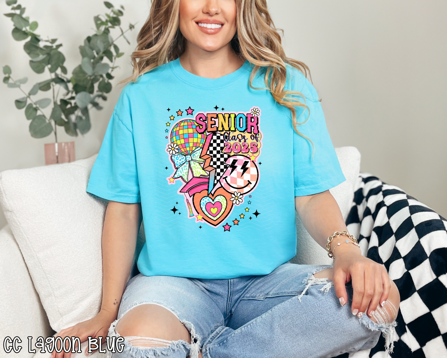 Retro Senior Collage | 2 Colors | DTF TRANSFER