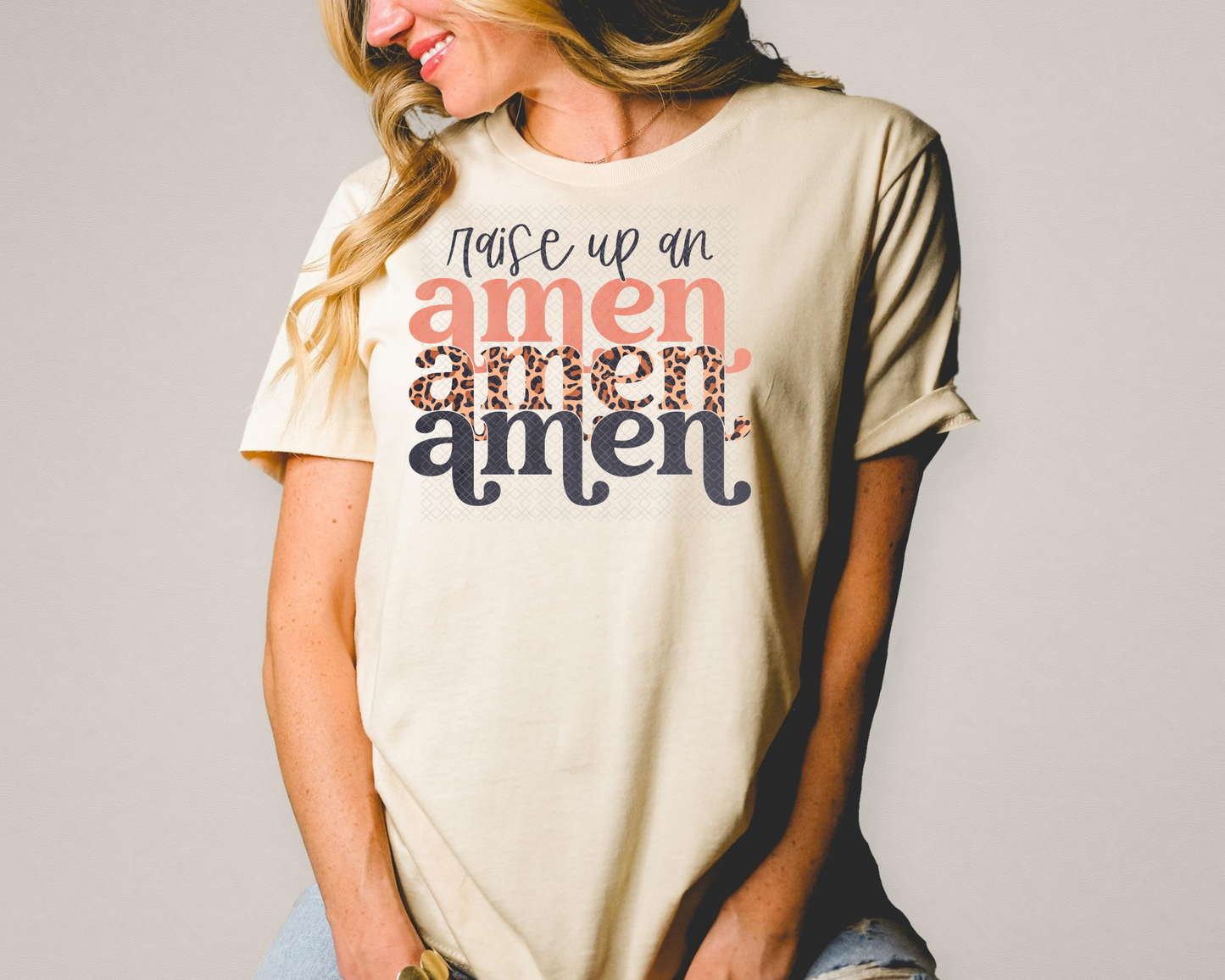 Rise Up An Amen DTF TRANSFER