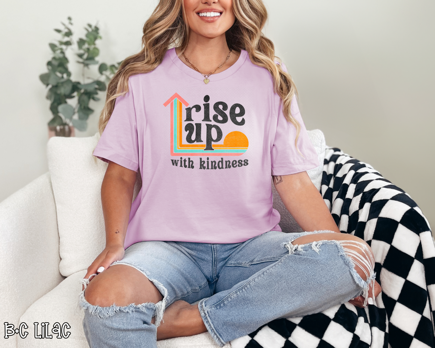 Rise Up With Kindness DTF TRANSFER