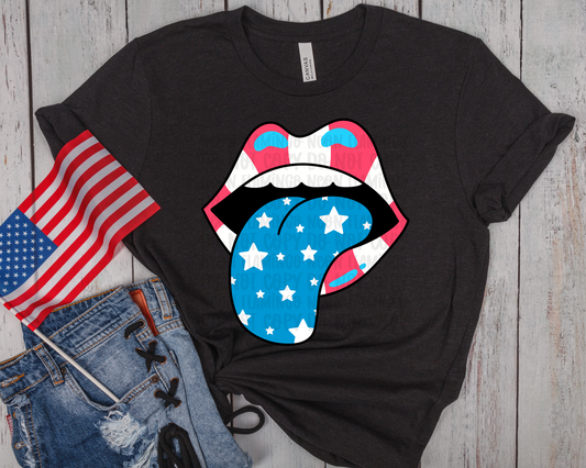 Rock USA Lips