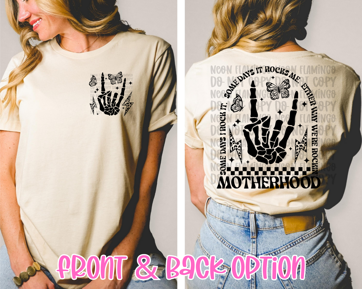 Rockin' Motherhood | Multiple Colors | DTF TRANSFER