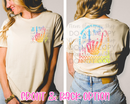 Rockin' Motherhood | Multiple Colors | DTF TRANSFER