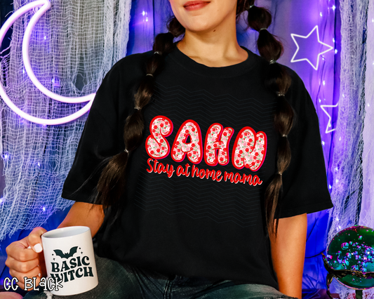 SAHM Stay At Home Mama DTF TRANSFER